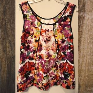 Floral Sleeveless Top